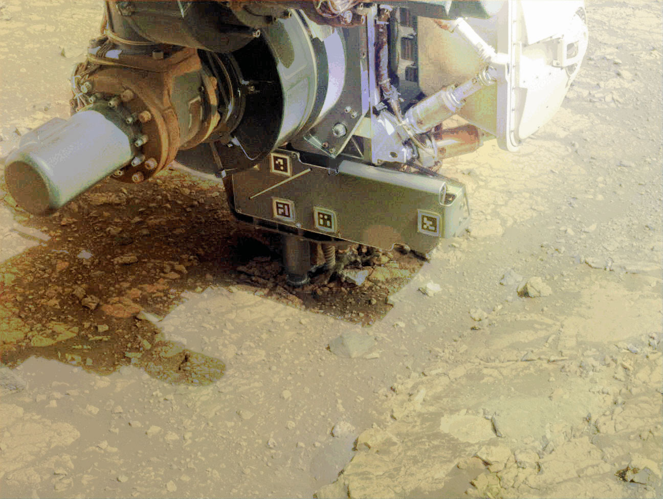 Imagem relacionada à notícia: NASAÏs Perseverance Rover Scours Marte para a ciência
