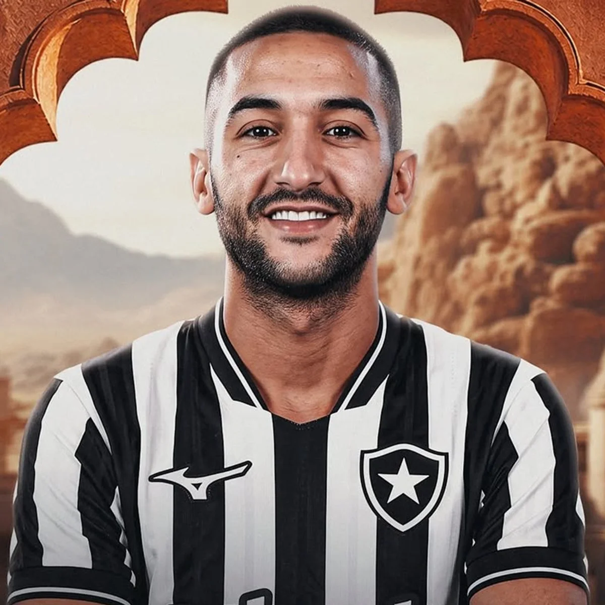 Hakim Ziyech, semifinalista da Copa de 2022, é anunciado pelo Botafogo