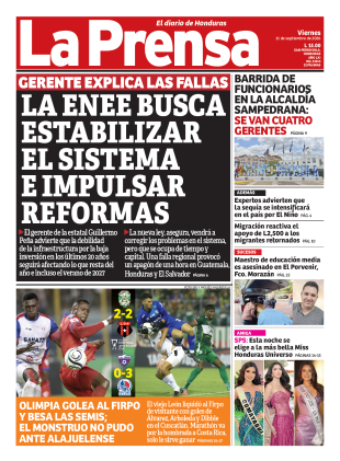 La Enee busca estabilizar el sistema e impulsar reformas
