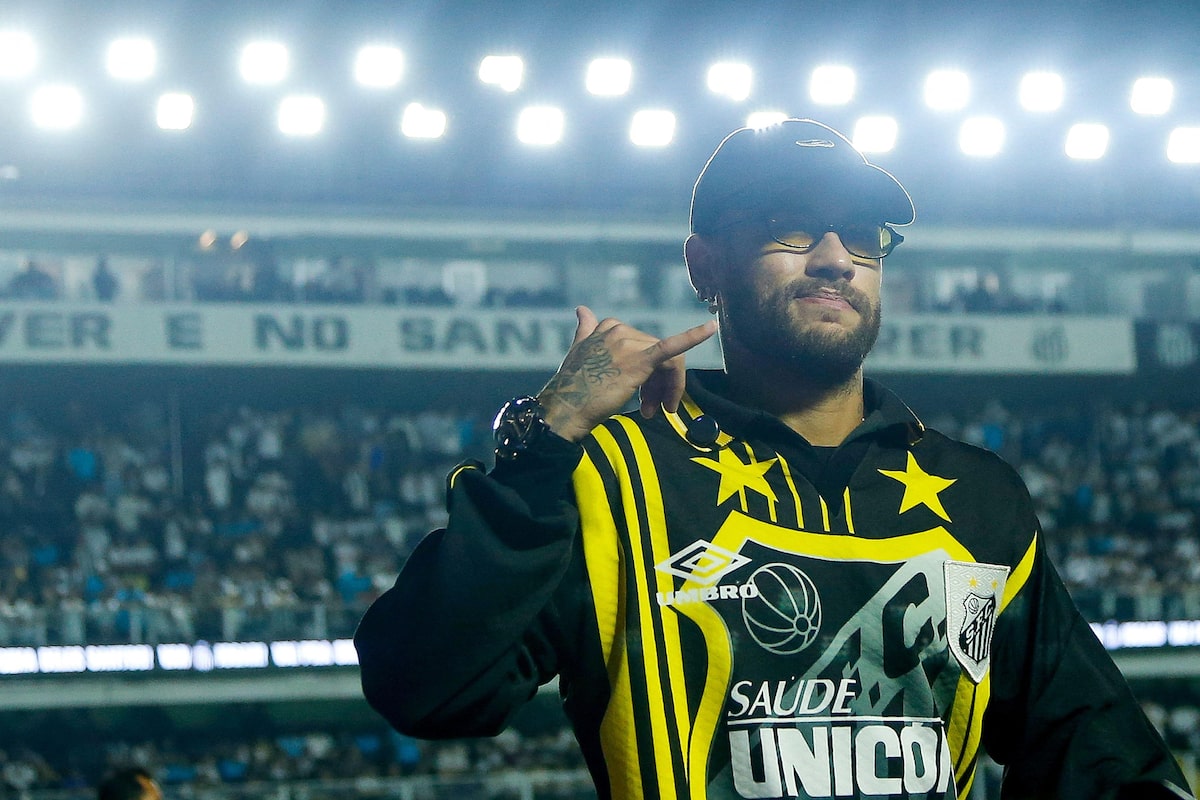 Neymar desabafa após eliminação do Santos na Sul-Americana: ‘Dias melhores virão’