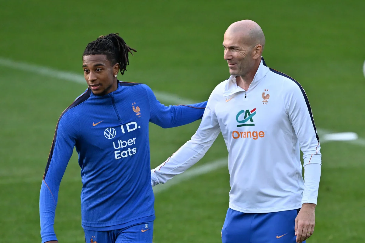 Zidane se rende a Olise após golaço contra Bélgica: "Puro Talento"