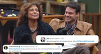 Thaíde se irrita com brincadeiras de flerte e adverte Renata Del Bianco: ‘Minha esposa não gosta’