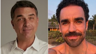 Marcus Ornellas vive Flávio Bolsonaro em 'Dark Horse' — Foto: Divulgação
