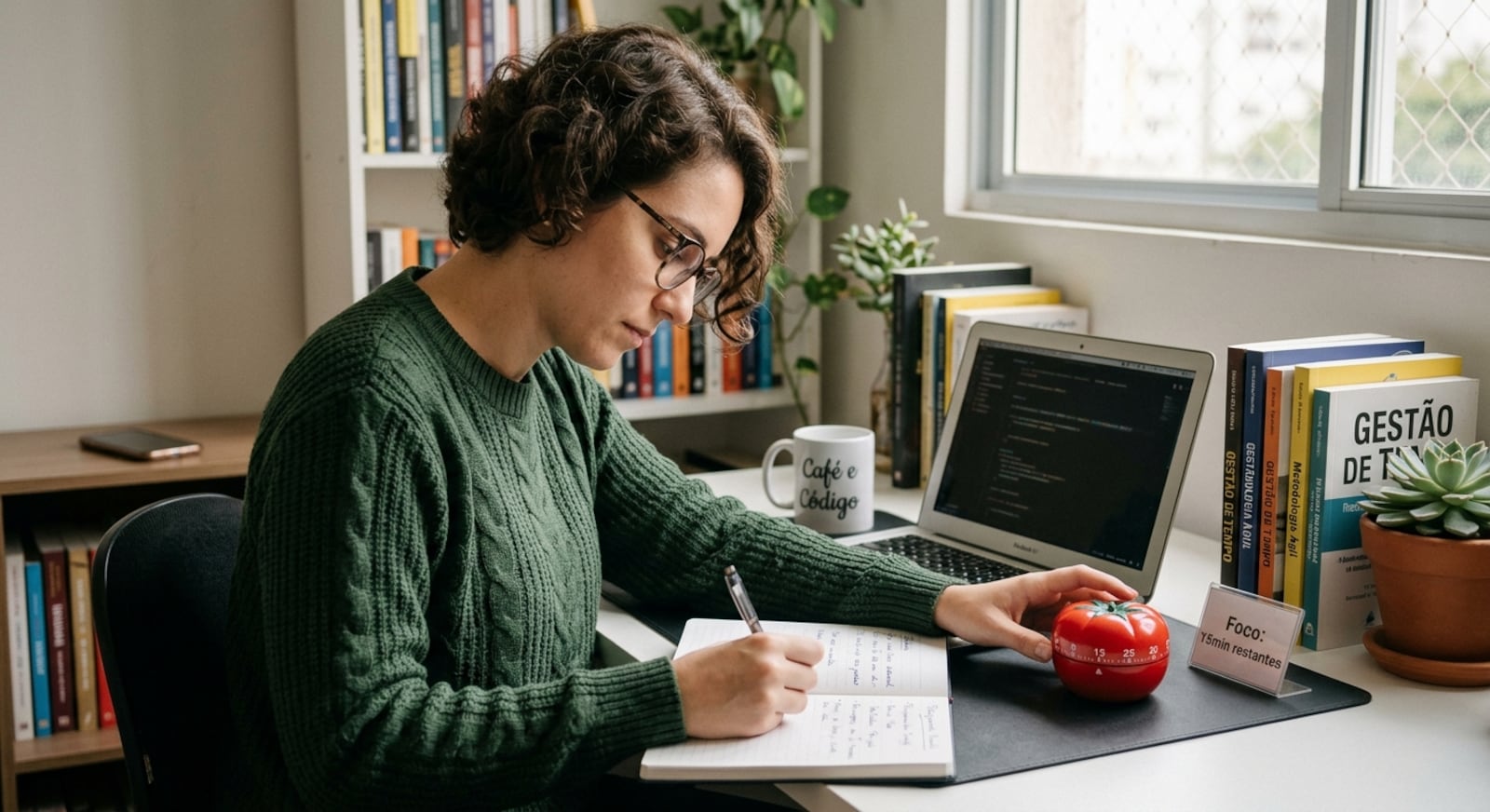 Alternar foco e pausas pode ser a chave para a concentração no trabalho Imagem gerada por IA/Gemini
