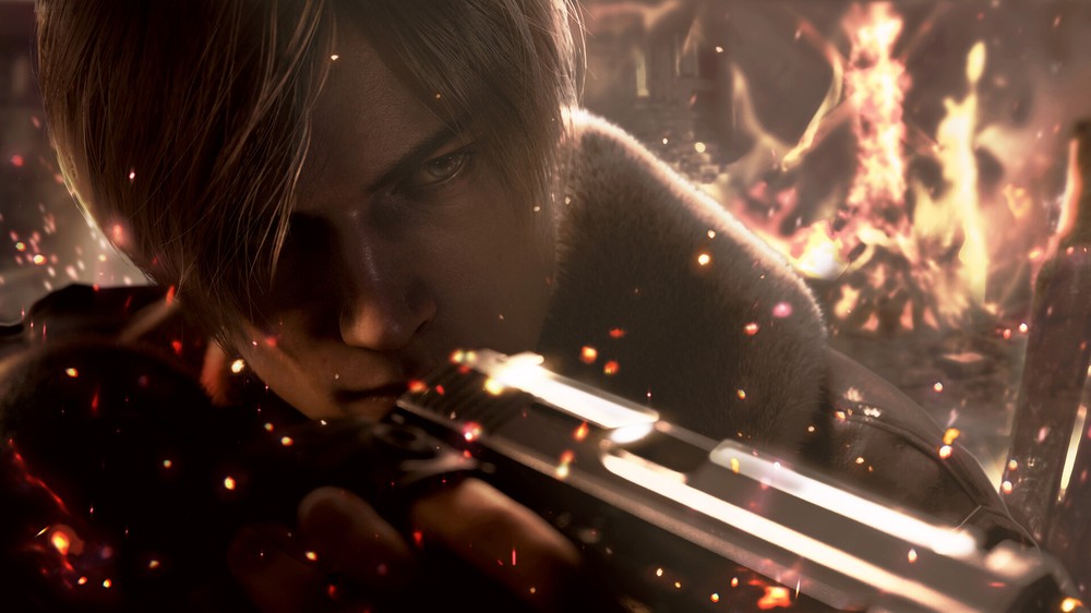 Regaste a filha do presidente dos Estados Unidos em Resident Evil 4 — Foto: Reprodução/Steam