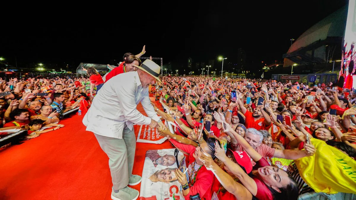 Presidente Lula em agenda de campanha no Rio Grande do Norte