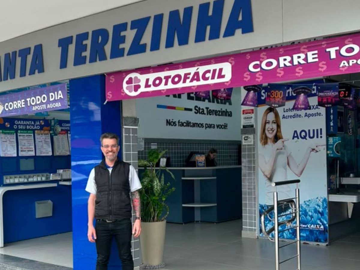 Jogo de R$ 3,50 em Juiz de Fora é um dos premiados com R$ 4,4 milhões da Lotofácil; 'Curioso para saber quem foi', diz dono da lotérica