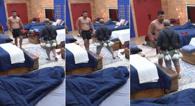 Renê Thristan promete vingança caso Serginho Hondjakoff volte da Roça: ‘Vamos infernizar’