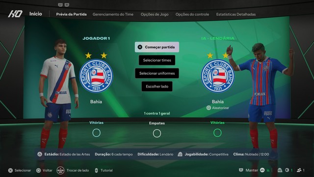 Modo Carreira do EA FC 27: 5 promessas do Brasileirão baratinhas