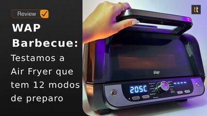 WAP Barbecue: a air fryer que é quase um fogão