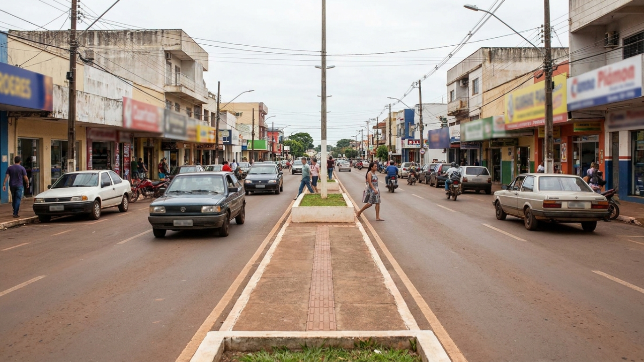 A cidade brasileira onde o país termina no meio da área urbana e o outro lado da fronteira já fala outro idioma e usa outra moeda