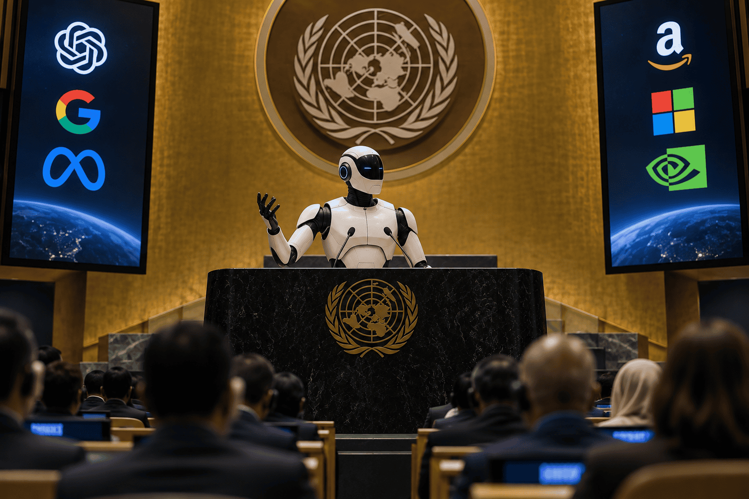 Imagem da matéria: DeepSeek é convidada pela ONU para discutir riscos da inteligência artificial e segurança internacional