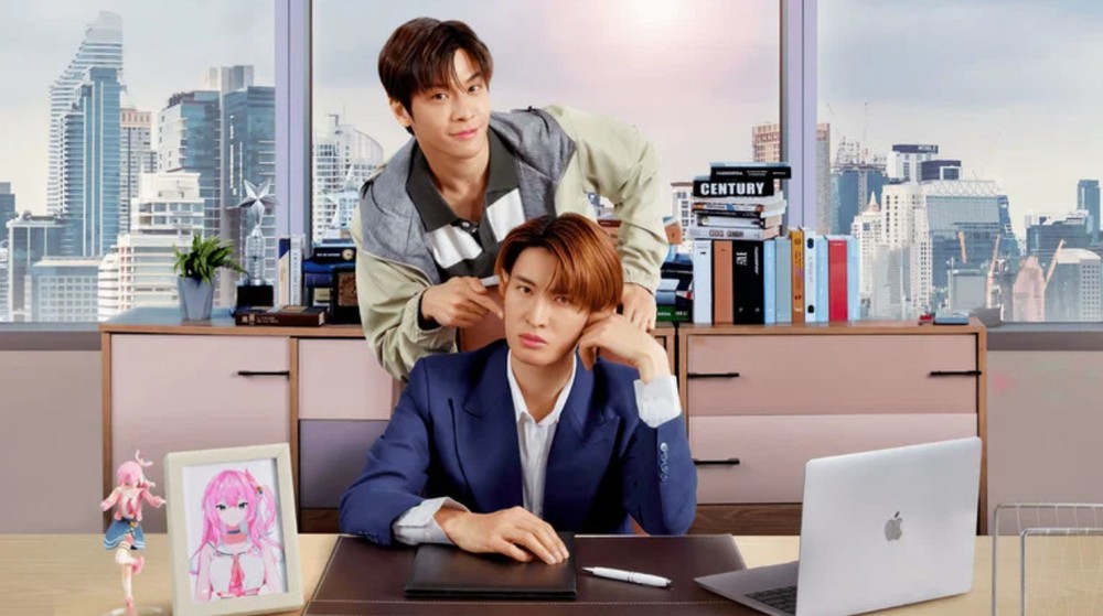 Jogo do Namoro é um romance de escritório estrelado por Chutavuth Pattarakampol e Kôji Mukai — Foto: Divulgação/TMDb
