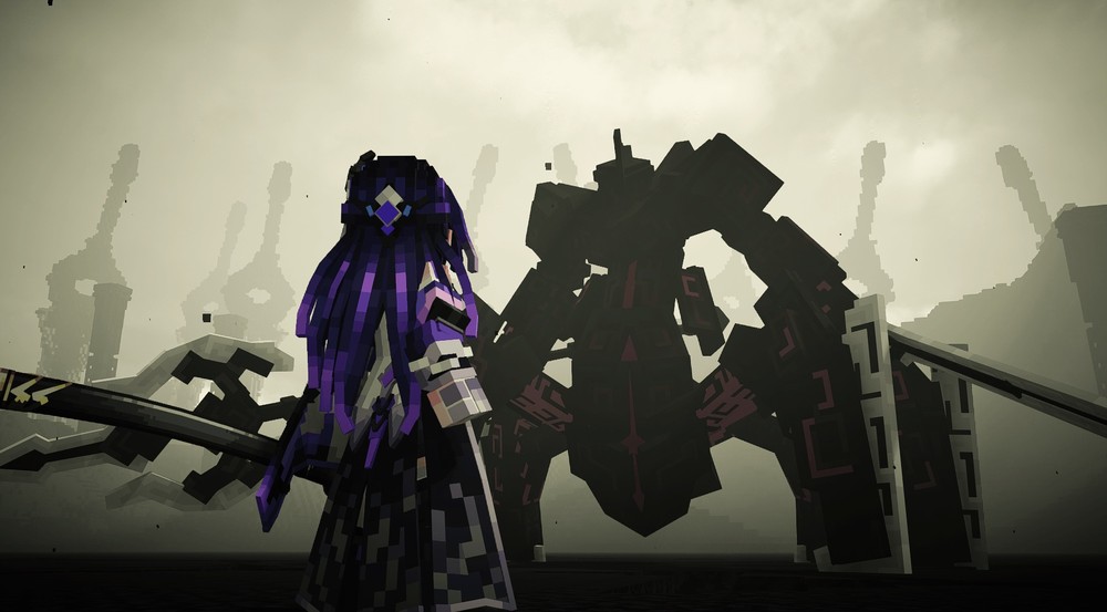 NightfallCraft - The Casket of Reveries mistura Minecraft com Dark Souls — Foto: Reprodução/NightfallCraft - The Casket of Reveries