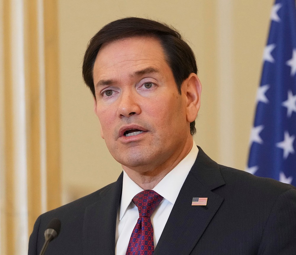 Marco Rubio: carta diz que “decisão equivocada prejudica ainda mais a reputação dos Estados Unidos na região e aproxima o Brasil de adversários” americanos — Foto: Mark Schiefelbein, Pool/AP
