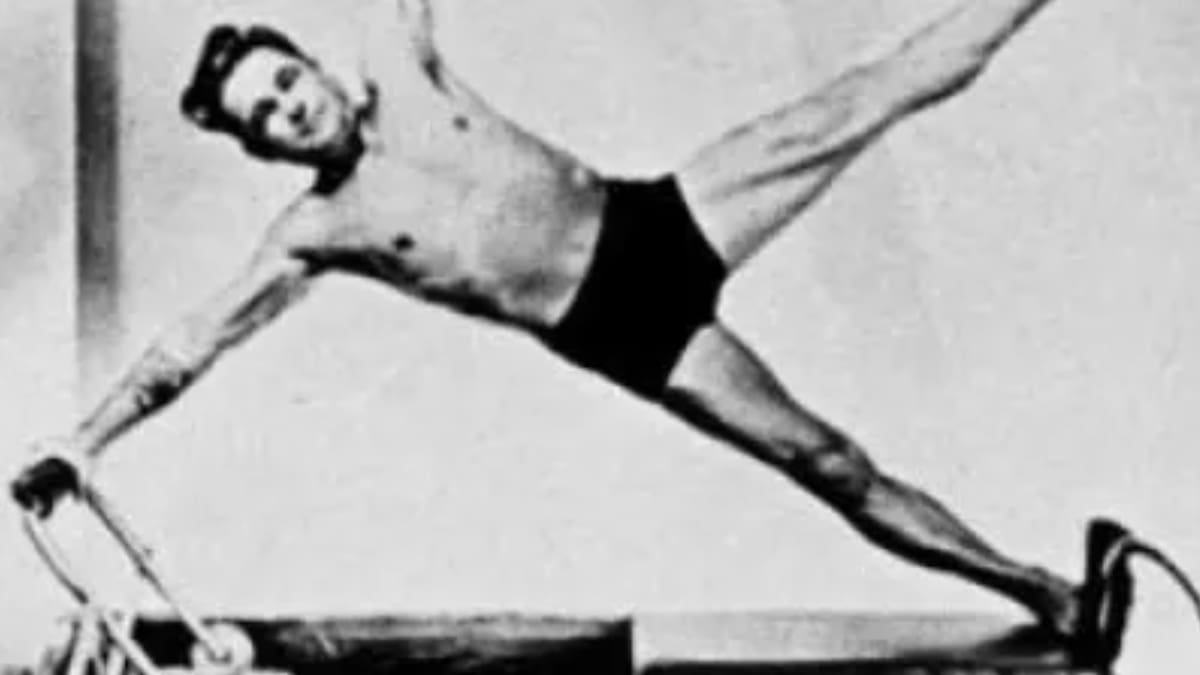 Imagem da matéria: Joseph Pilates, creador del método de entrenamiento: "La felicidad está subordinada al bienestar físico"