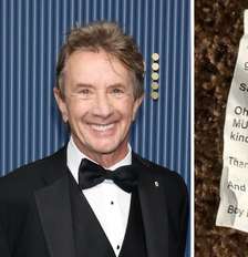 Martin Short no tapete do Emmy | Discurso do ator encontrado Foto: Getty Images | Reprodução Instagram @stevemartinreally