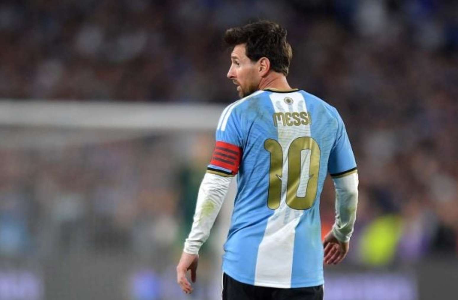 Messi fez discurso emocionado ap&oacute;s despedida pela sele&ccedil;&atilde;o Argentina &ndash;