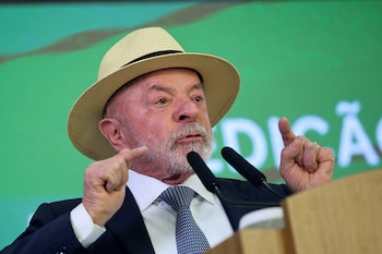 La principal disputa presidencial enfrenta a Luiz Inácio Lula da Silva con el senador Flávio Bolsonaro. (REUTERS/Adriano Machado)