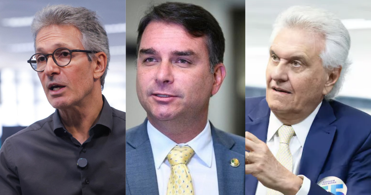 Flávio Bolsonaro larga na frente no 2º turno, recebe apoio de Zema e marca reunião com Caiado para oficializar aliança