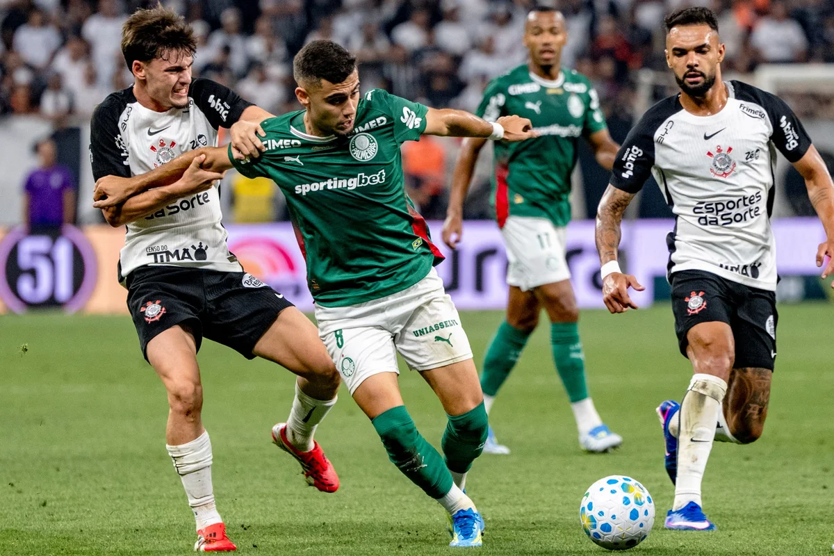 Palmeiras x COrinthians - Metrópoles