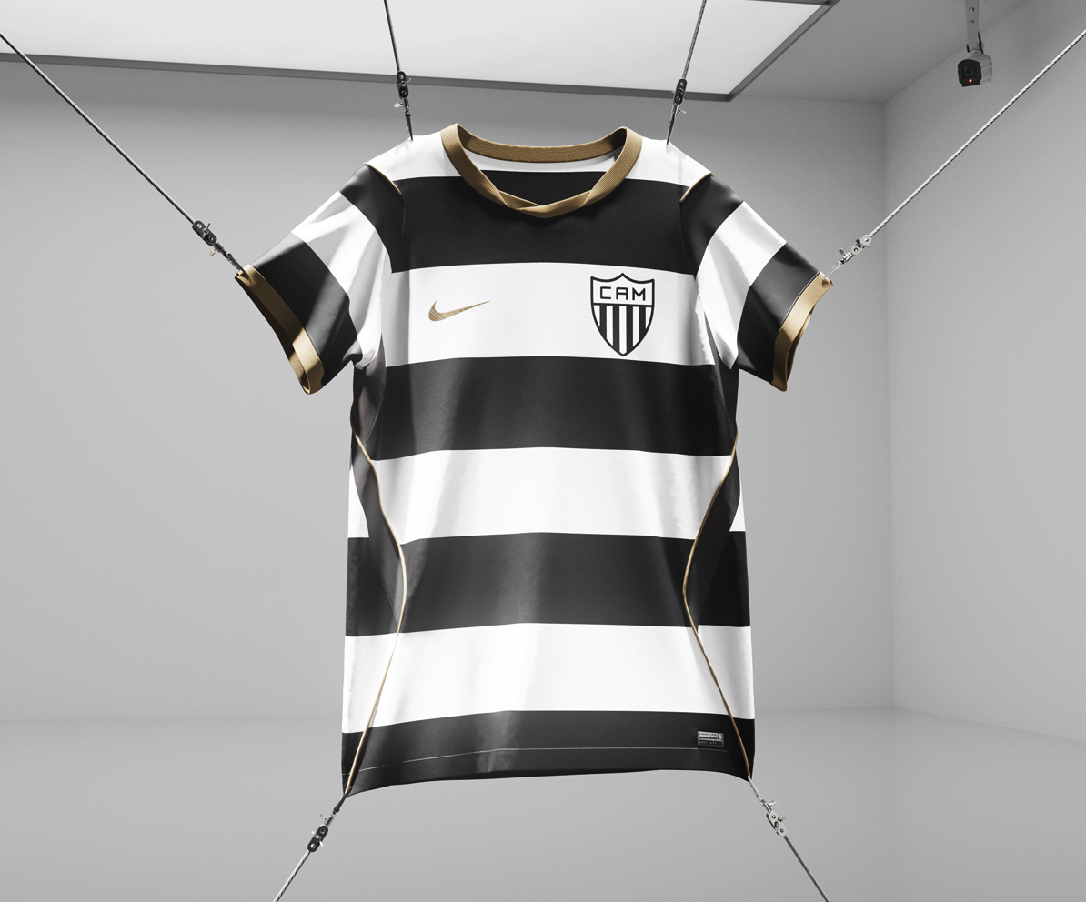 Atlético-MG divulga uniforme vencedor do concurso ‘Manto da Massa’; veja
