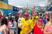 Alckmin, Haddad e Tebet participam de caminhada pró-Lula em Heliópolis