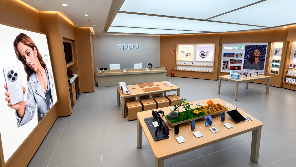 Imagem da matéria: OPPO abre 1ª loja em São Paulo e quer chegar a 5 estados e DF