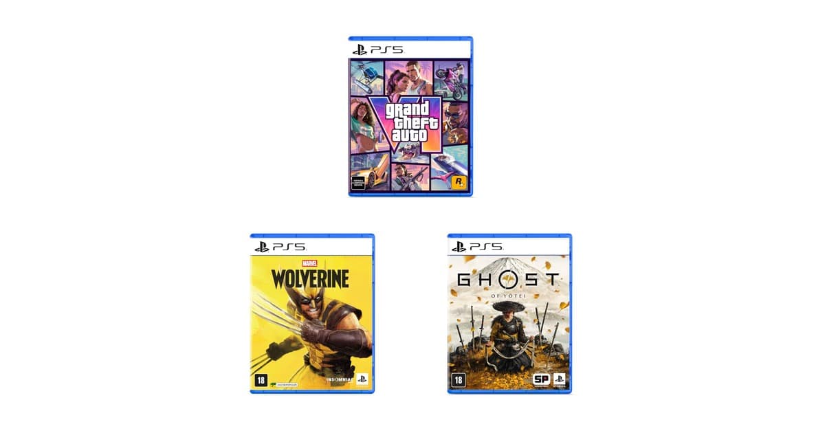 GTA VI, Wolverine e mais: os jogos de PS5 que você precisa ter no seu setup