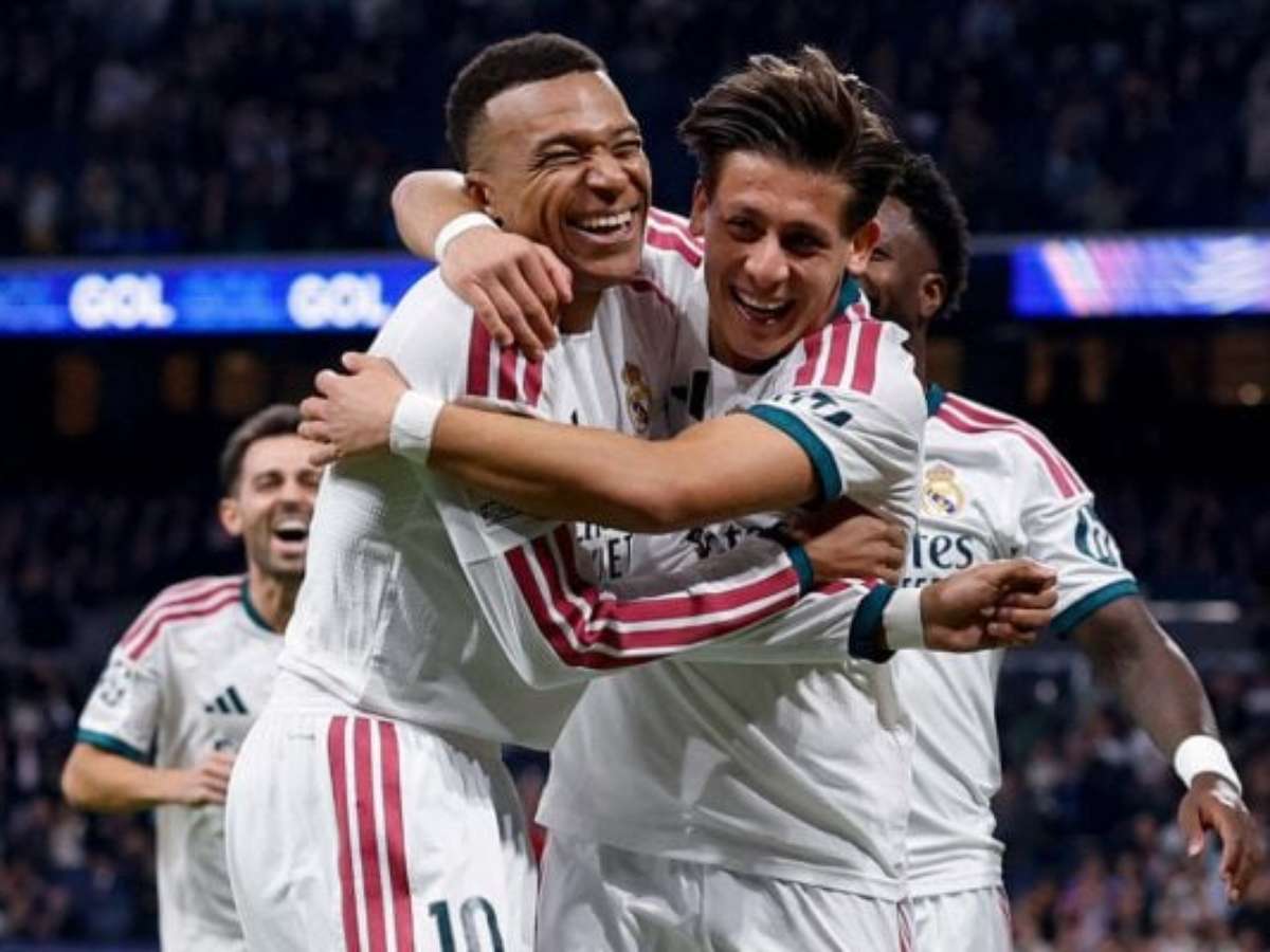 Com gol "roubado", Real Madrid goleia Leipzig e segue 100% na UCL