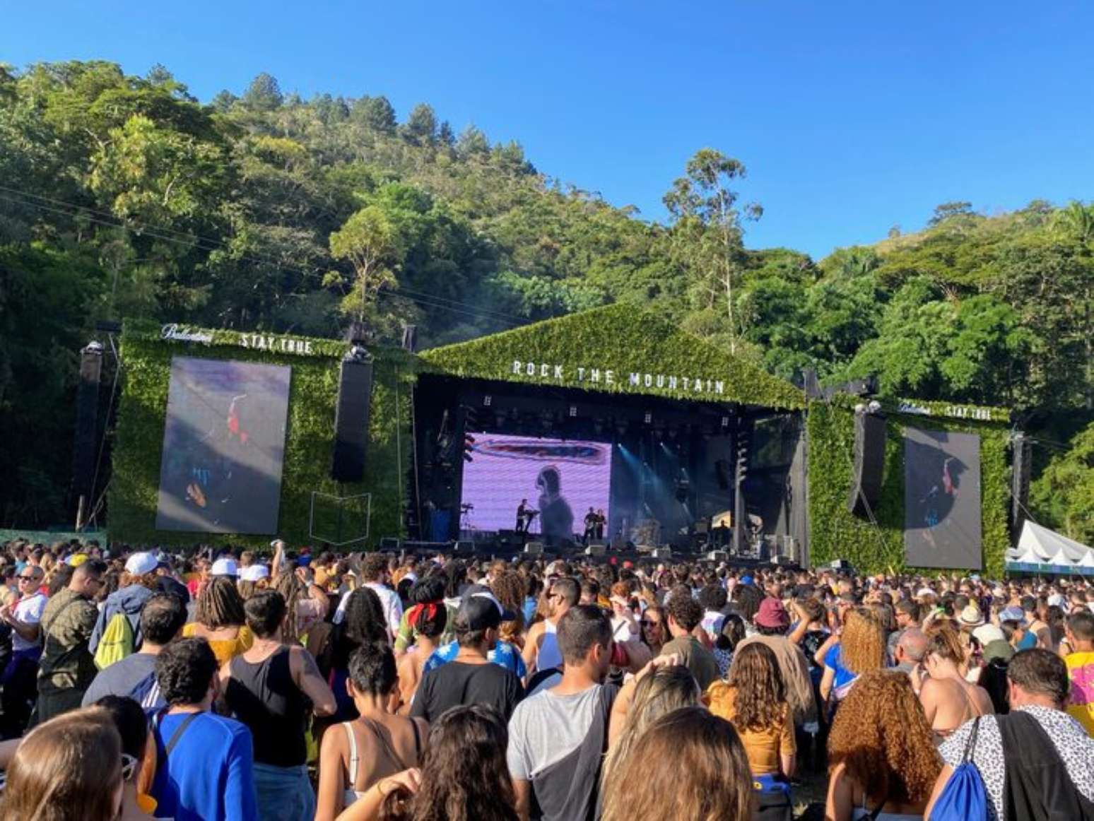Festival Rock The Mountain em 2022, em Petr&oacute;polis