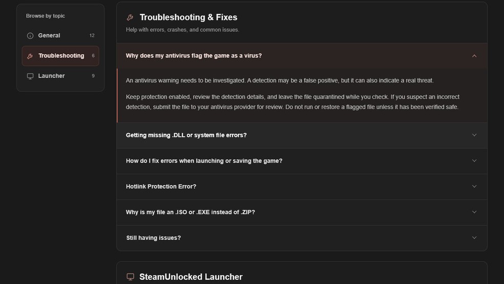 SteamUnlocked tem vírus? Entenda riscos de baixar jogos pelo site