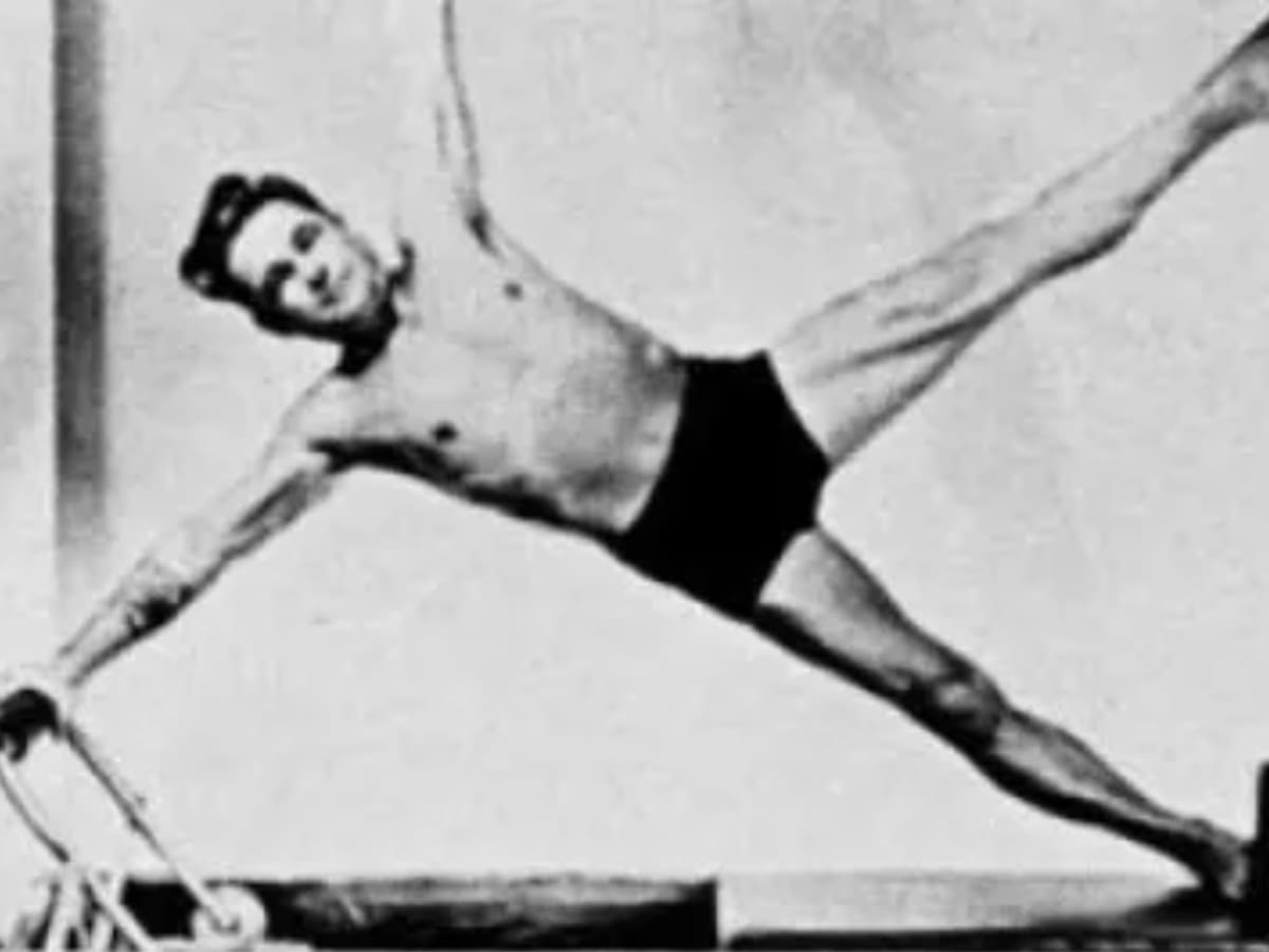 Imagem da matéria: Joseph Pilates, creador del método de entrenamiento: "La felicidad está subordinada al bienestar físico"