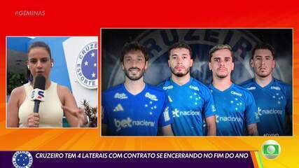 Cruzeiro tem 4 laterais com contrato se encerrando no fim do ano