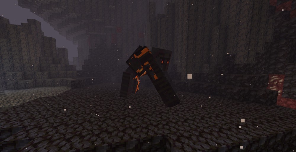O Black Golem é um dos chefões do Adventure Mod, que continua após o fim do jogo básico — Foto: Reprodução/Adventure Mod