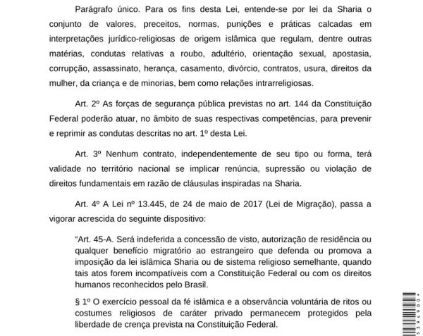 Deputado vê cenário favorável a projeto que pode afetar muçulmanos - destaque galeria