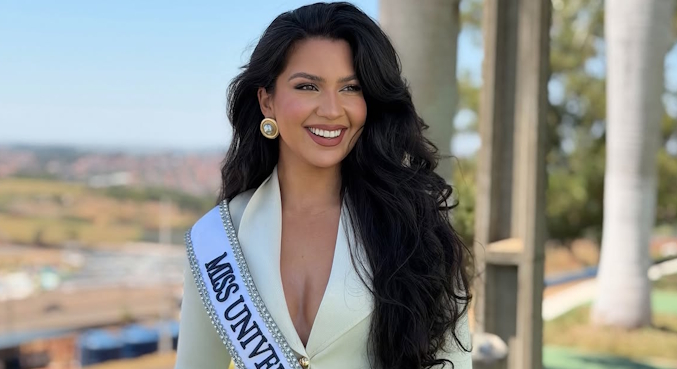 Miss Universe Piauí mostra bastidores da rotina e surpreende: ‘Sou minha maquiadora favorita’