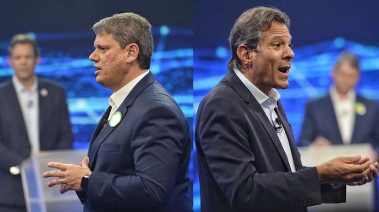 Pesquisa Datafolha para o governo de SP: Tarcísio tem 60% em votos válidos; Haddad, 35%