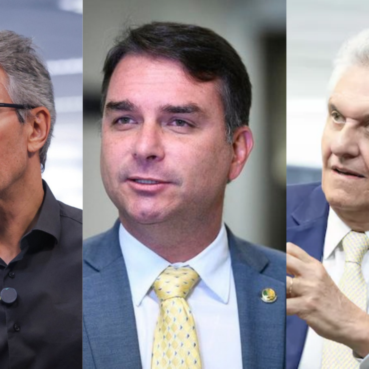 Flávio Bolsonaro larga na frente no 2º turno, recebe apoio de Zema e marca reunião com Caiado para oficializar aliança