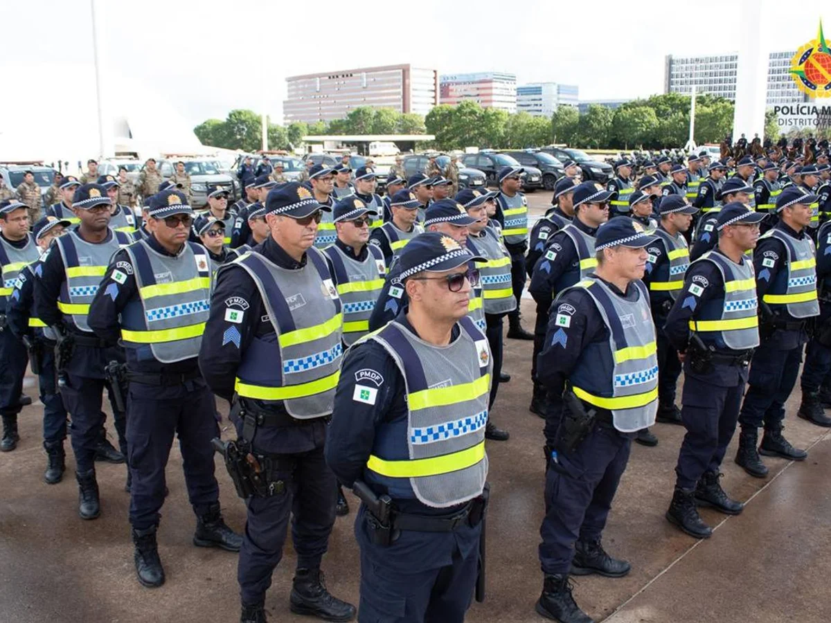 Plano de operações define que 5 mil PMs atuarão nas eleições no DF