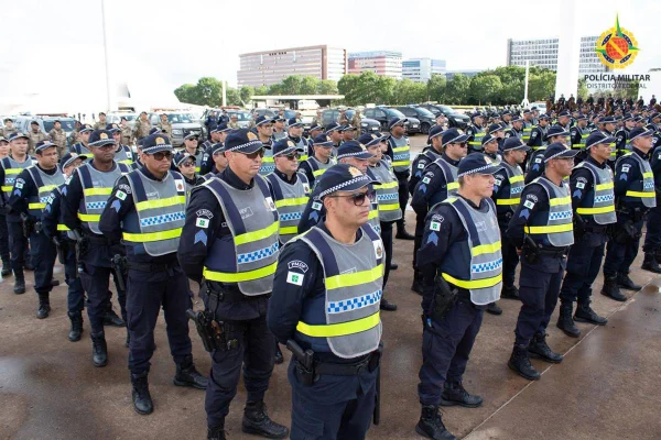Plano de operações define que 5 mil PMs atuarão nas eleições no DF