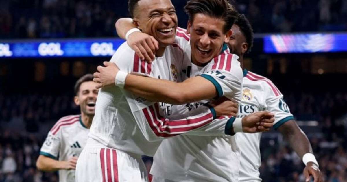 Com gol "roubado", Real Madrid goleia Leipzig e segue 100% na UCL